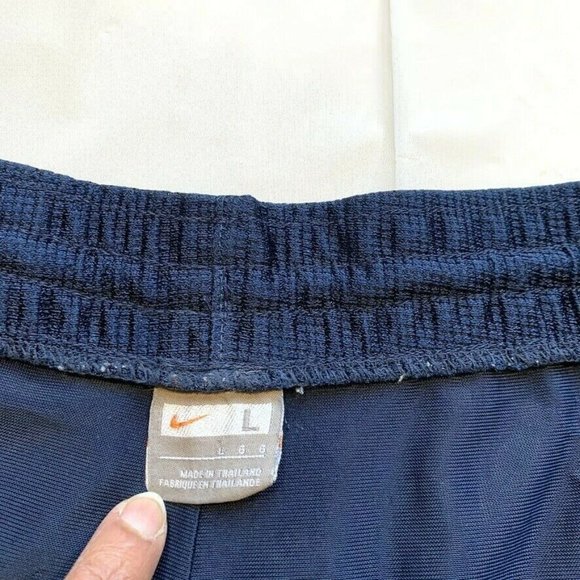 Nike Athletic Basketball Shorts Mens Large Mesh Lined Dazzle Blue Shiny Active - Picture 6 of 12